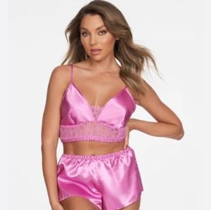 Frederick's 💗2pc Delphine Crop Set